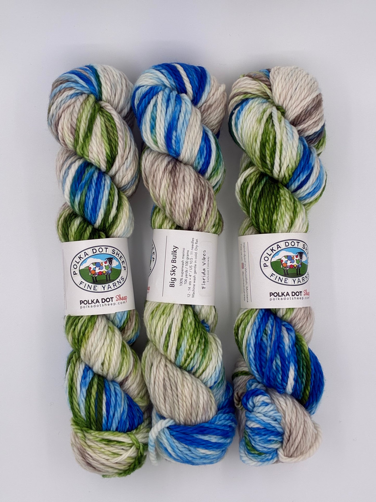 Polka Dot Sheep Big Sky Bulky