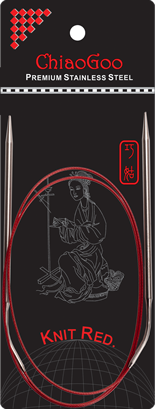 Red Lace 40" Circulars