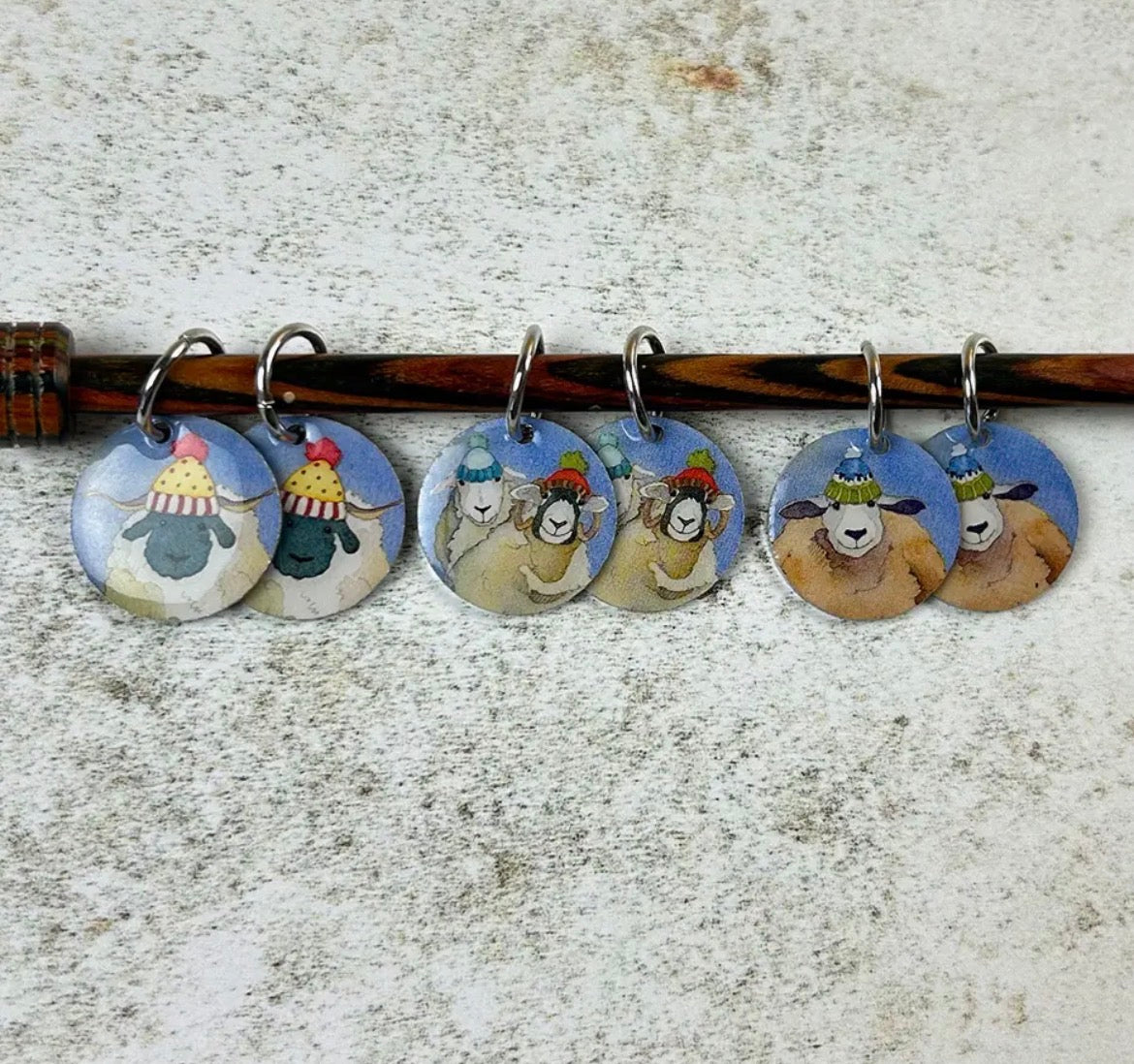 Emma Ball stitch markers