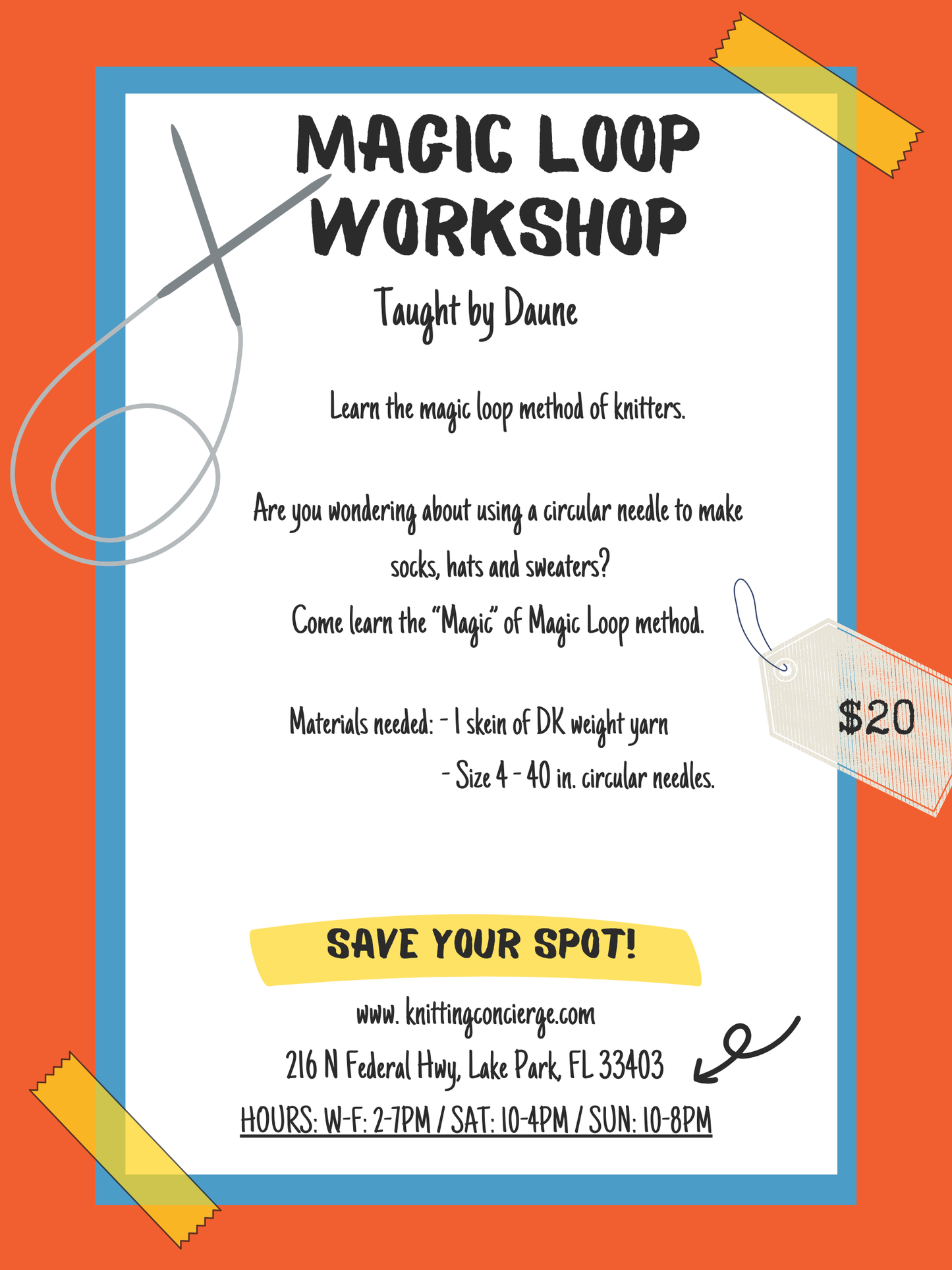 Learn Magic Loop - Mar 7th 11am-1pm